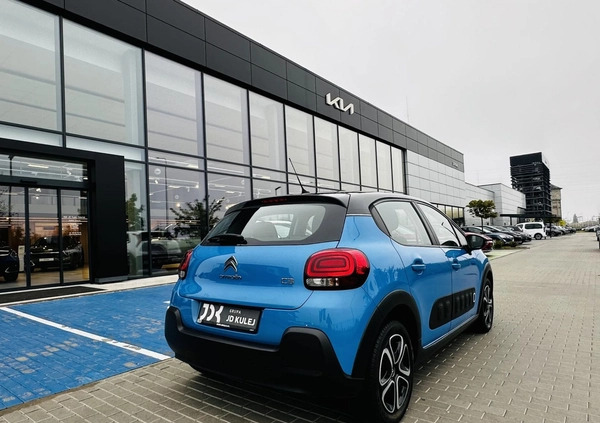 Citroen C3 cena 48900 przebieg: 85279, rok produkcji 2019 z Gdańsk małe 154